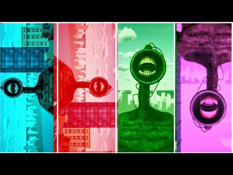 siren head battle | horizontal and vertical battle | fun collors #sirenhead #amazing #coffindance 