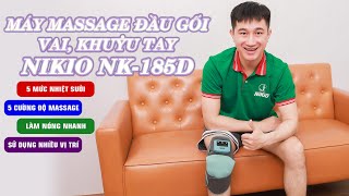 Video hướng dẫn sử dụng máy massage đầu gối, khuỷu tay, vai Nikio NK-185D