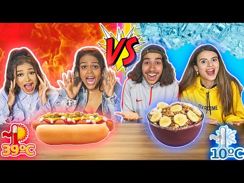 WHO EATS MORE HOT VS COLD FOOD 2020 !!!