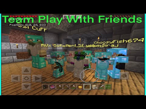 Minecraft Survival / Team Play With Friends / Lifeboat / Multiplayer Server / How We Help Each Other