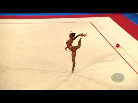 da VEIGA Noa (CPV) - 2019 Rhythmic Junior Worlds, Moscow (RUS) - Qualifications Rope