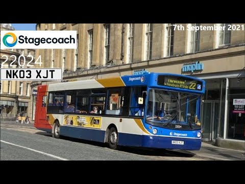Stagecoach North East: 22024 on Route 22 | MAN 18.220LF | (UK Bus Joyride #12)