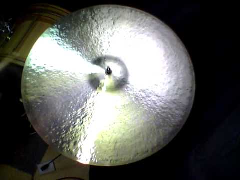 23 Dark Matter Ride, 2650g - Handcrafted cymbals by Craig Lauritsen.MOV