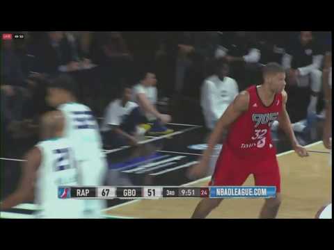 Raptors 905 Highlights: Tavares One-Handed Slam - December 17, 2016