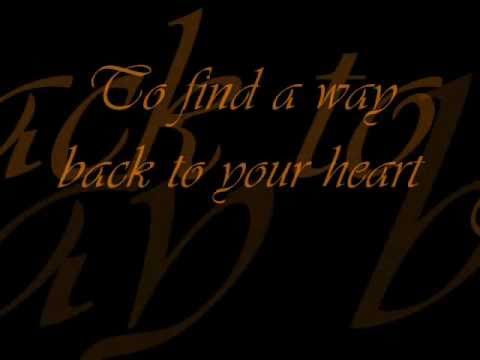 Backstreet boys Back to your heart (lyrics)