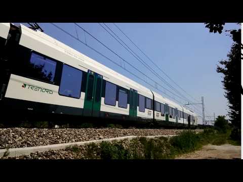 TRENORD TILO ETR.524 201 TRANSITA A LENTATE (Monza) 7 - 7 - 2017