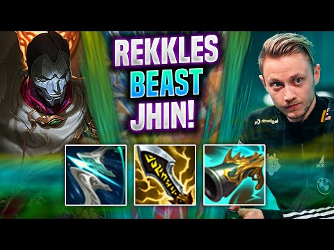 REKKLES IS A BEAST WITH JHIN! - KC Rekkles Plays Jhin ADC vs Ezreal! | Preseason 2022