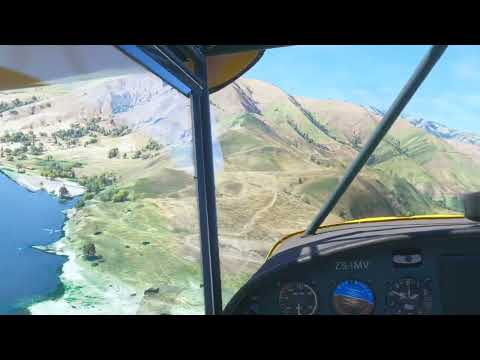 Idaho Backcountry Flying - Gusty Landing at Slate Creek MSFS 2024