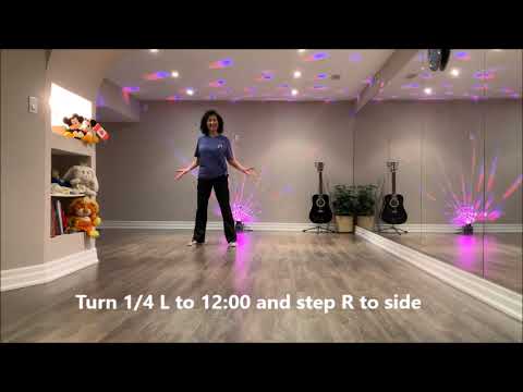 Moonlight Woman line dance (Dance & Teach)