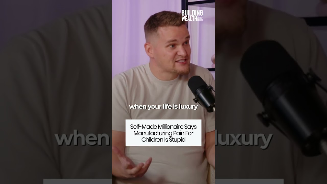 Self-Made Millionaire Says Manufacturing Pain For Children Is Stupid