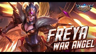 Mobile Legends: Bang Bang! Freya New Skin |War Angel|