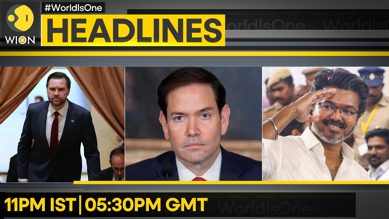 Rubio: Expecting Iran's Response Despite Clash | Vijay Claims Majority, Guv Unconvinced | HEADLINES