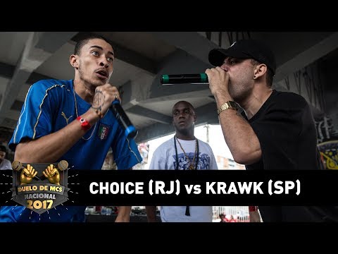 Choice [RJ] vs Krawk [SP] (4ª de Final) - DUELO DE MCS NACIONAL 2017