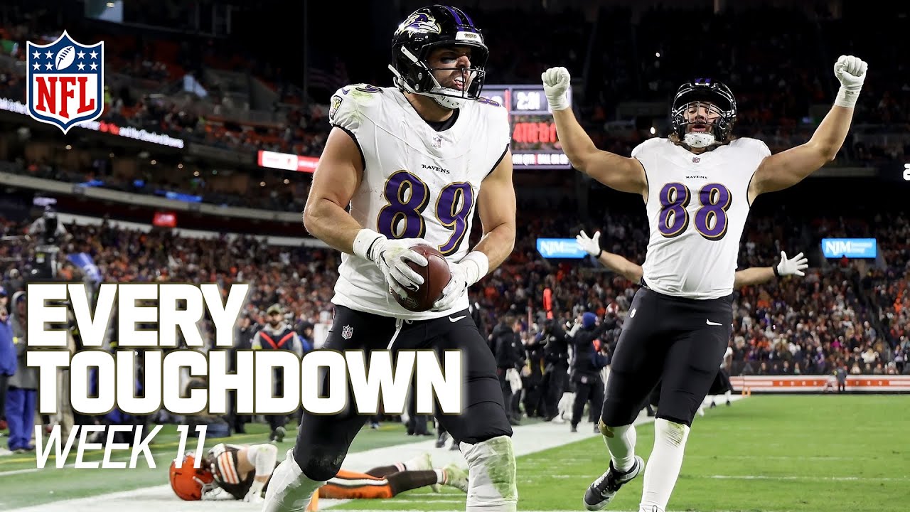 Every Touchdown from Week 11 | 2025 NFL Season