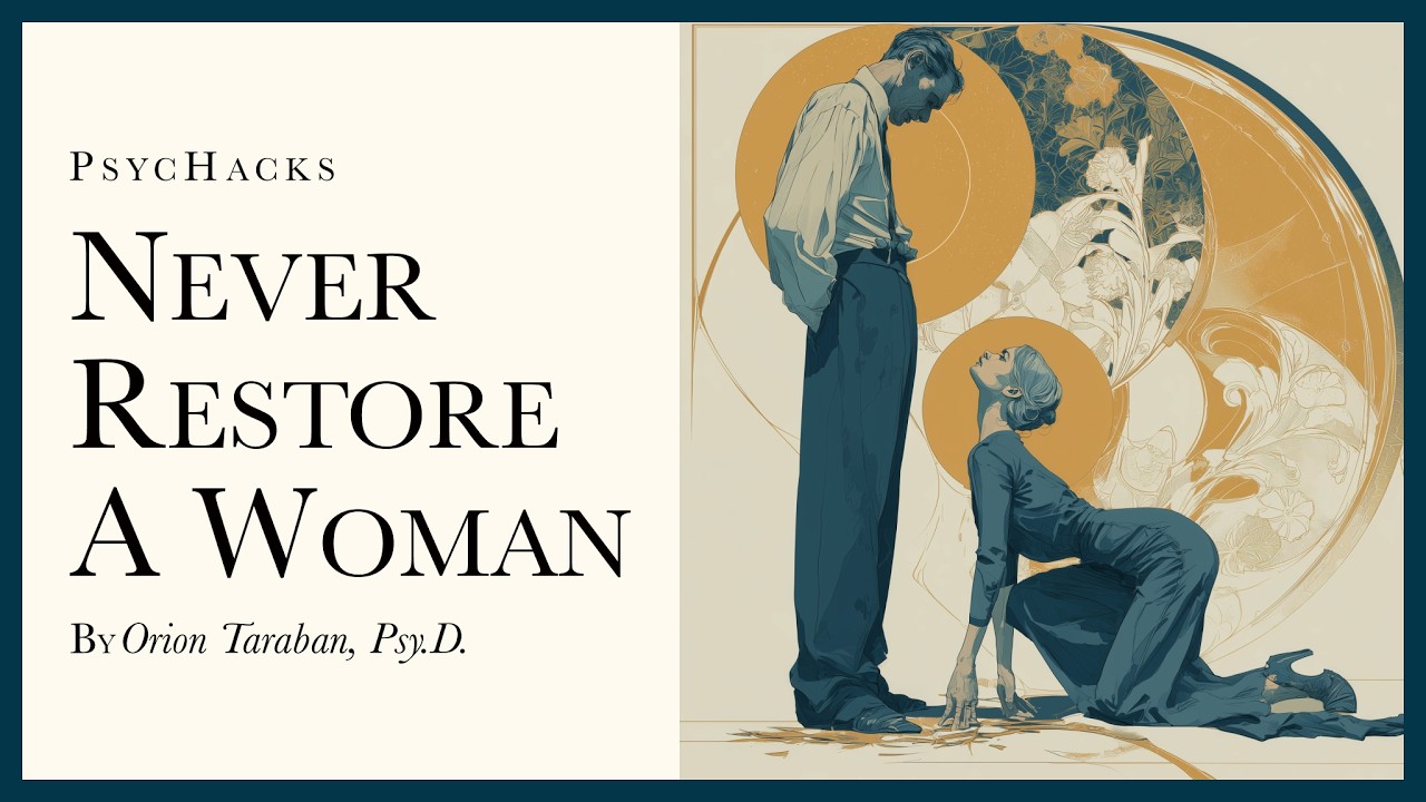 Never restore a woman: don't take her back