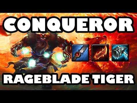 Live Commentary | Conqueror Rageblade Tiger Ranked Plat 2 Udyr Jungle Gameplay [8.6]