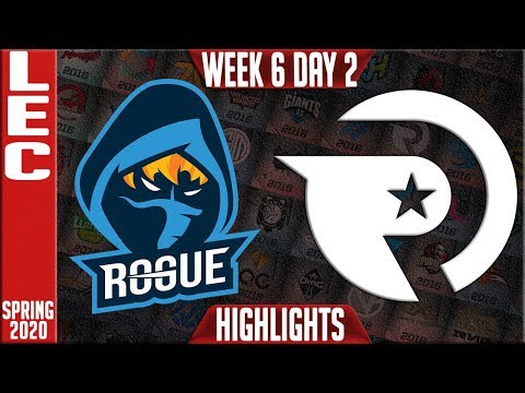 RGE vs OG Highlights | LEC Spring 2020 W6D2 | Rogue vs Origen
