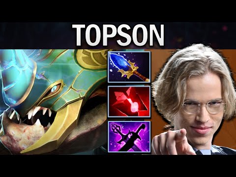 Primal Beast Dota 2 Gameplay Topson with 27 Kills - Bloodstone