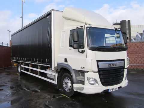 BF67HRE - DAF CF 280 31ft Tail Lift Curtainsider