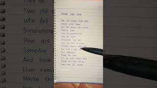Sarah Geronimo - Maybe This Time Lyrics | let&#39;s learn English by songs | #viralshorts #sarahgeronimo
