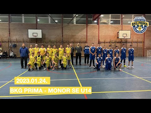 2023.01.24 BKG PRIMA - MONOR SE U14