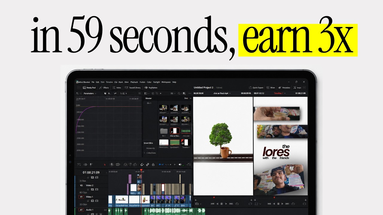 Talking Head and Motion Graphics