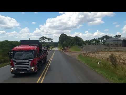 《EP391》PARADA PARA ABASTECIMENTO POSTO AMIGÃO SÃO MATEUS DO SUL PARANA BR476 