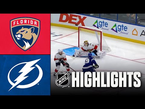 NHL Preseason Highlights | Panthers vs. Lightning | October 2, 2025