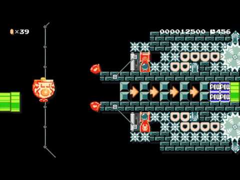 Mario VS Big Core by タコサイバー - Super Mario Maker - No Commentary 1AD 1AE