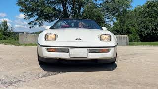 1986 Chevrolet Corvette Convertible Headlight Operation