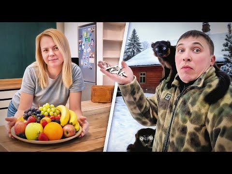 ХИЖИНА В ЛЕСУ И ЧТО ТАМ ТВОРИТСЯ: КУХНЯ ДЛЯ ЖИЗНИ, НЕВЕРОЯТНОЕ КОЛИЧЕСТВО МАЛЬКА И РЕСТАВРАЦИЯ ДОМА