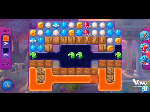 Fishdom. 5092 super hard level no boosters and diamonds
