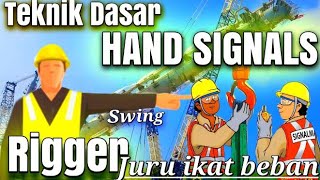 HAND SIGNAL FOR RIGGER/JURU IKAT BEBAN CRENE PART 1