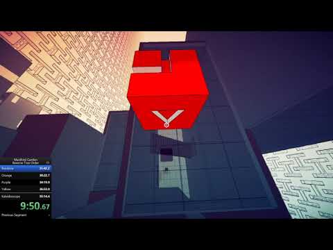 Manifold Garden Speedrun: Reverse Tree Order in 52:37