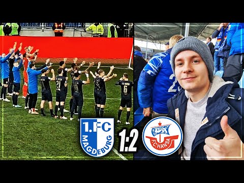 WAHNSINNS BEFREIUNGSSCHLAG IM OST KLASSIKER! STADIONVLOG: Magdeburg - Hansa Rostock | Stadion Vlog