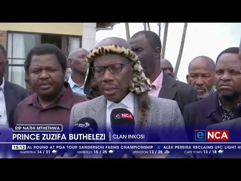 RIP Nathi Mthethwa Family calls for investigation to be hastened