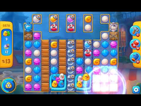 Fishdom 2021 - Level 5678   #playrix #fishdom #gaming