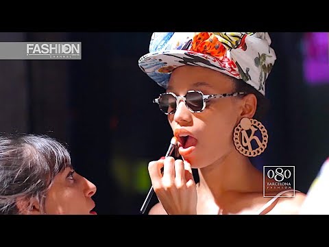 KRIZIA ROBUSTELLA Backstage 080 Barcelona Fashion Week Spring Summer 2018 - Fashion Channel