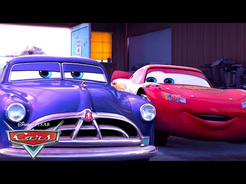 Why Did Doc Hudson Stop Racing? | Pixar Cars | @disneyjr