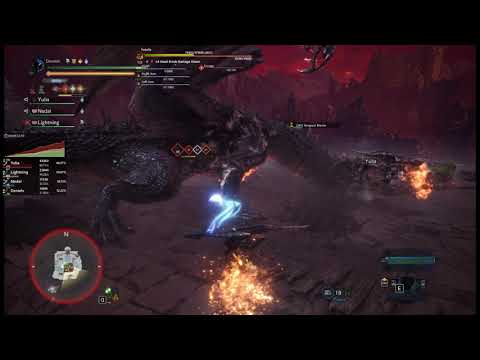 Monster Hunter World: Iceborne - Fatalis - ☽Moon Heal Insect Glaive Build☽