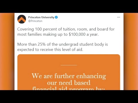 NJ Princeton University & Free Tuition