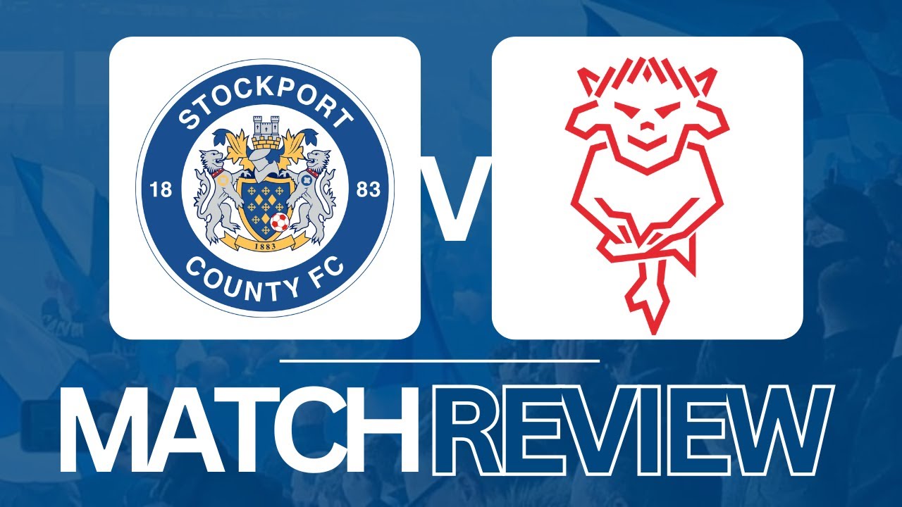 Stockport County vs Lincoln Match Highlights Season 2025/2026