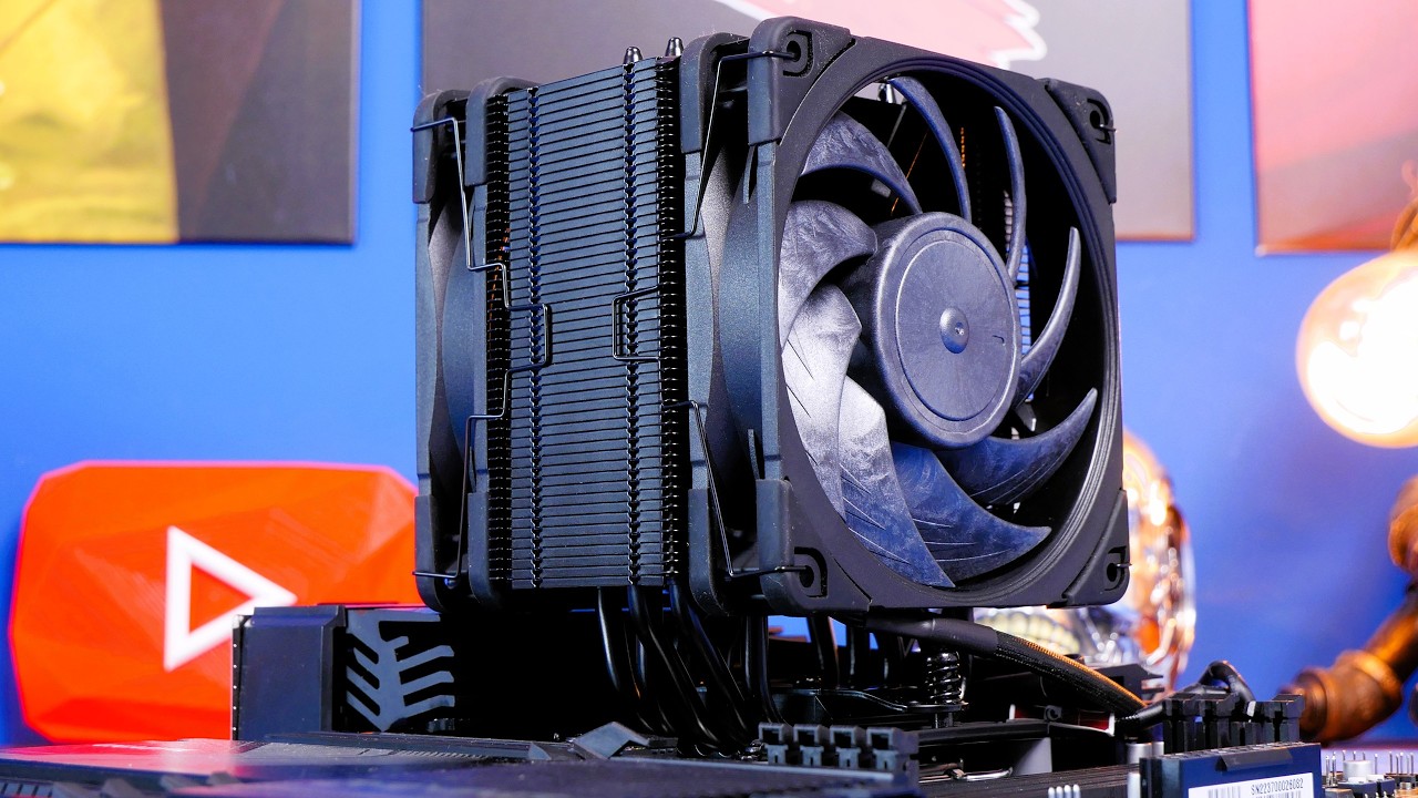 Noctua NH-U12A Chromax Black CPU cooler install guide for AM5 and LGA1700