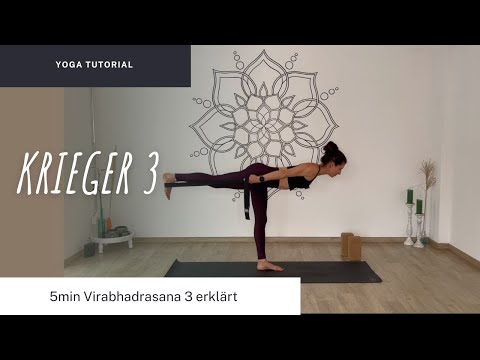 Krieger 3 im Yoga | Anleitung & Variationen für Anfänger & Fortgeschrittene