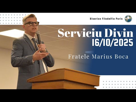 #BFP 16/11/2025 - Serviciu Divin - Marius Boca
