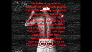 Tupac &amp; Snoop dogg - Dead or Alive w/ lyrics