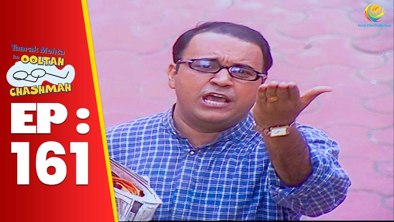 SE 01 EP 161 - Jethalal Ne Bhide को जूता फेंक के क्यू मारा ! | Taarak Mehta Ka Ooltah hashmah