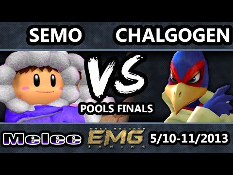 GOML - Semo (Ice Climbers) Vs. Chalogen (Falco, Marth) SSBM Pools Winners Finals - Smash Melee