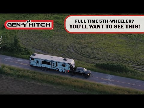 Fifth wheel TORSION-FLEX gooseneck from GEN-Y Hitch