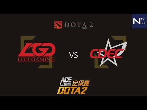DOTA 2 ACE PROVISIONAL || LGD-GAMING VS CDEC GAMING || GAME 1 || BO2